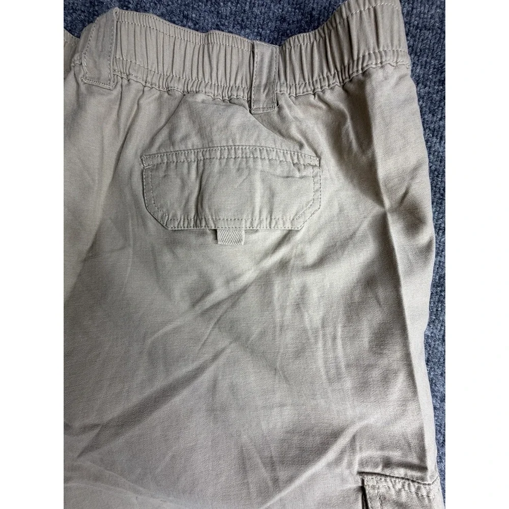 Harbor Bay khaki elastic